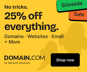 Domain.com 25% Off Offer